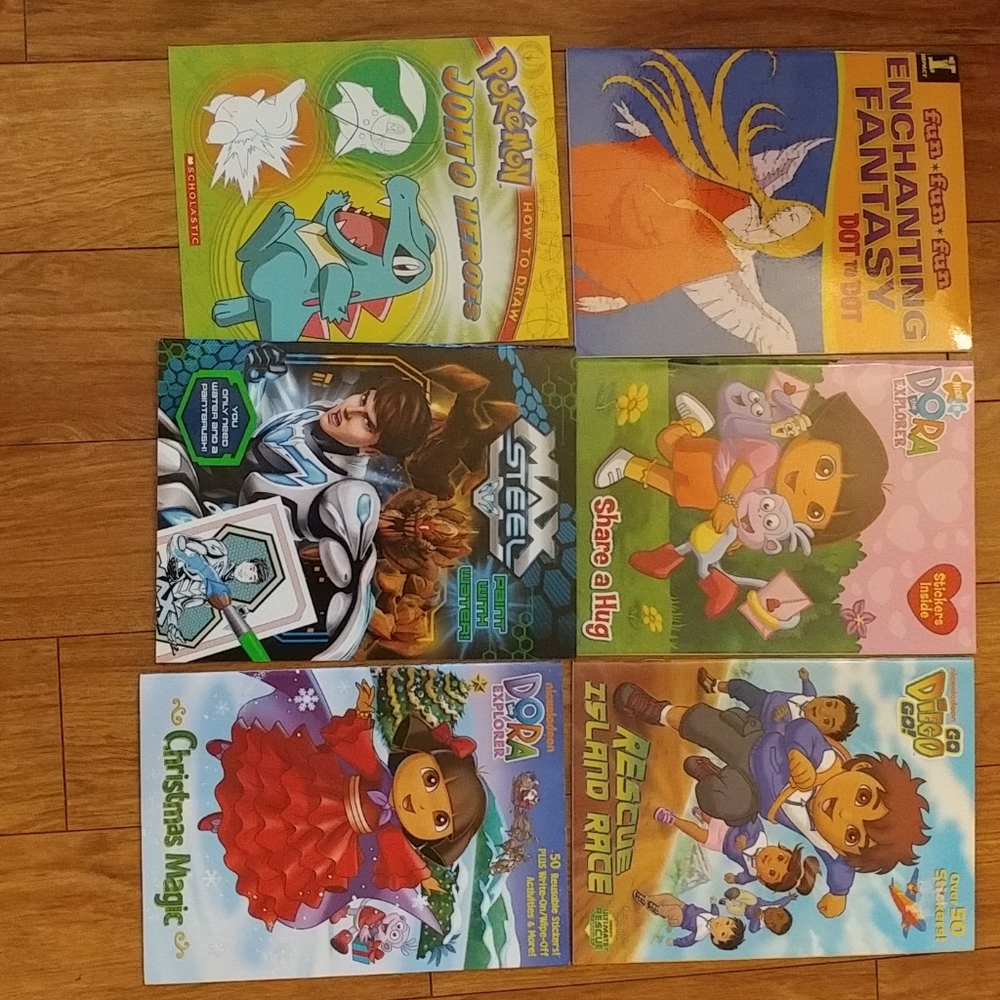 Children's activity books